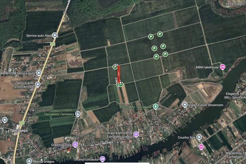 Equestria/ Tancabesti, acces DN1,